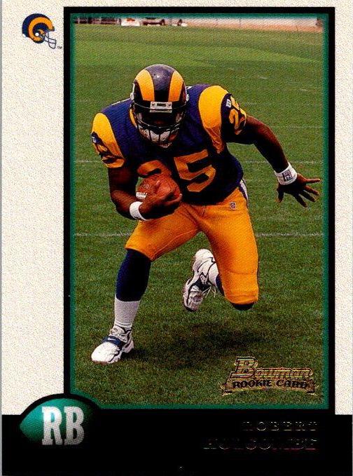 Robert Holcombe #14 Football Cards 1998 Bowman
