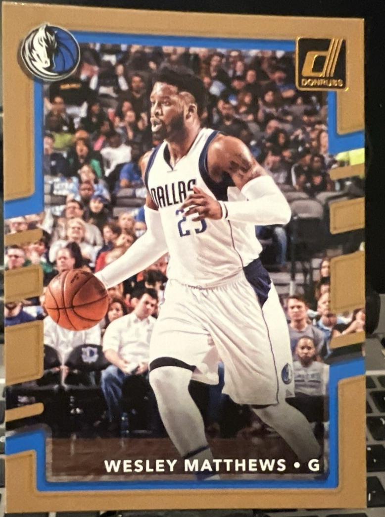 Wesley Matthews #33 Basketball Cards 2017 Panini Donruss