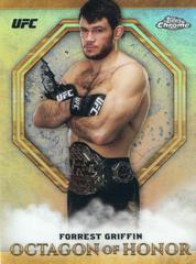 Forrest Griffin #OH-FG Ufc Cards 2019 Topps UFC Chrome Octagon of Honor Prices