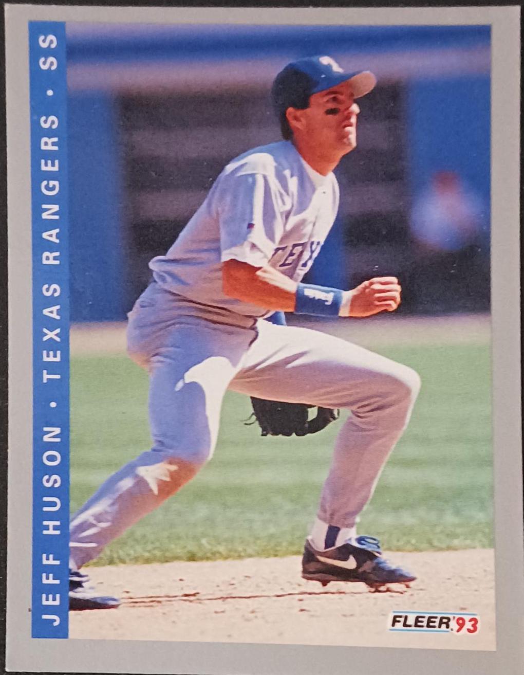 Jeff Huson Baseball Cards 1993 Fleer