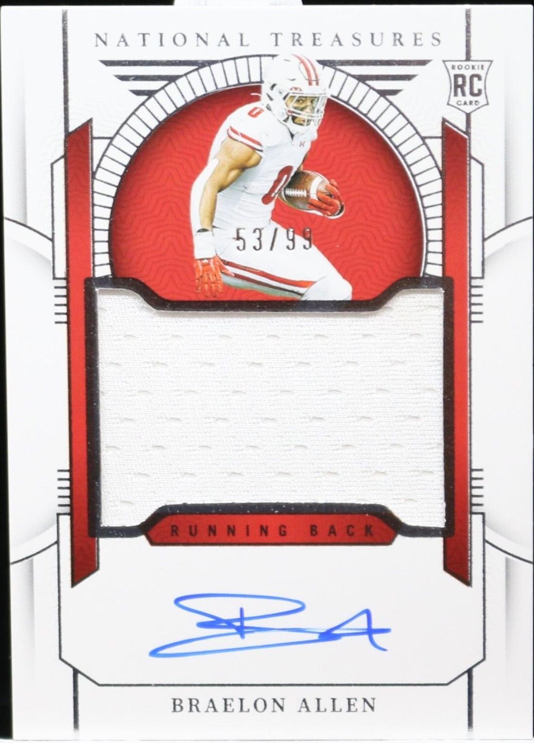 Braelon Allen [College Materials Signature] #55