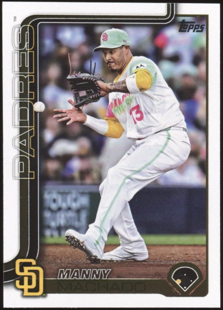 Manny Machado [First Card 1/1] #215 Prices | 2025 Topps | Baseball Cards
