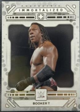 Booker T #2 Wrestling Cards 2024 Panini PhotoGenic WWE Immortalized