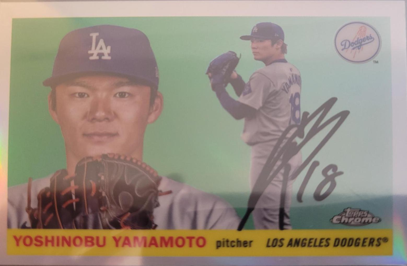 2025 Yoshinobu Yamamoto [Refractor] #8