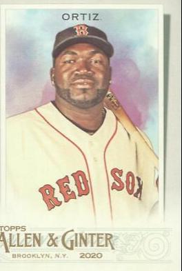 David Ortiz #41 2020 Topps Allen & Ginter Baseball