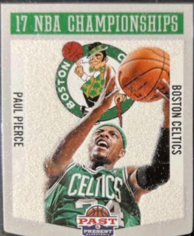 Paul Pierce #25 Basketball Cards 2012 Panini Past & Present Championship Banners