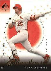 Mark McGwire #92 Baseball Cards 2000 SP Authentic Prices