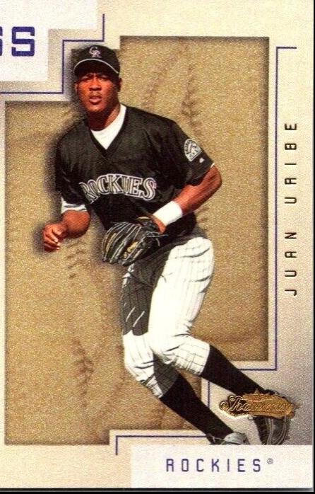 Juan Uribe #138 Baseball Cards 2001 Fleer Showcase