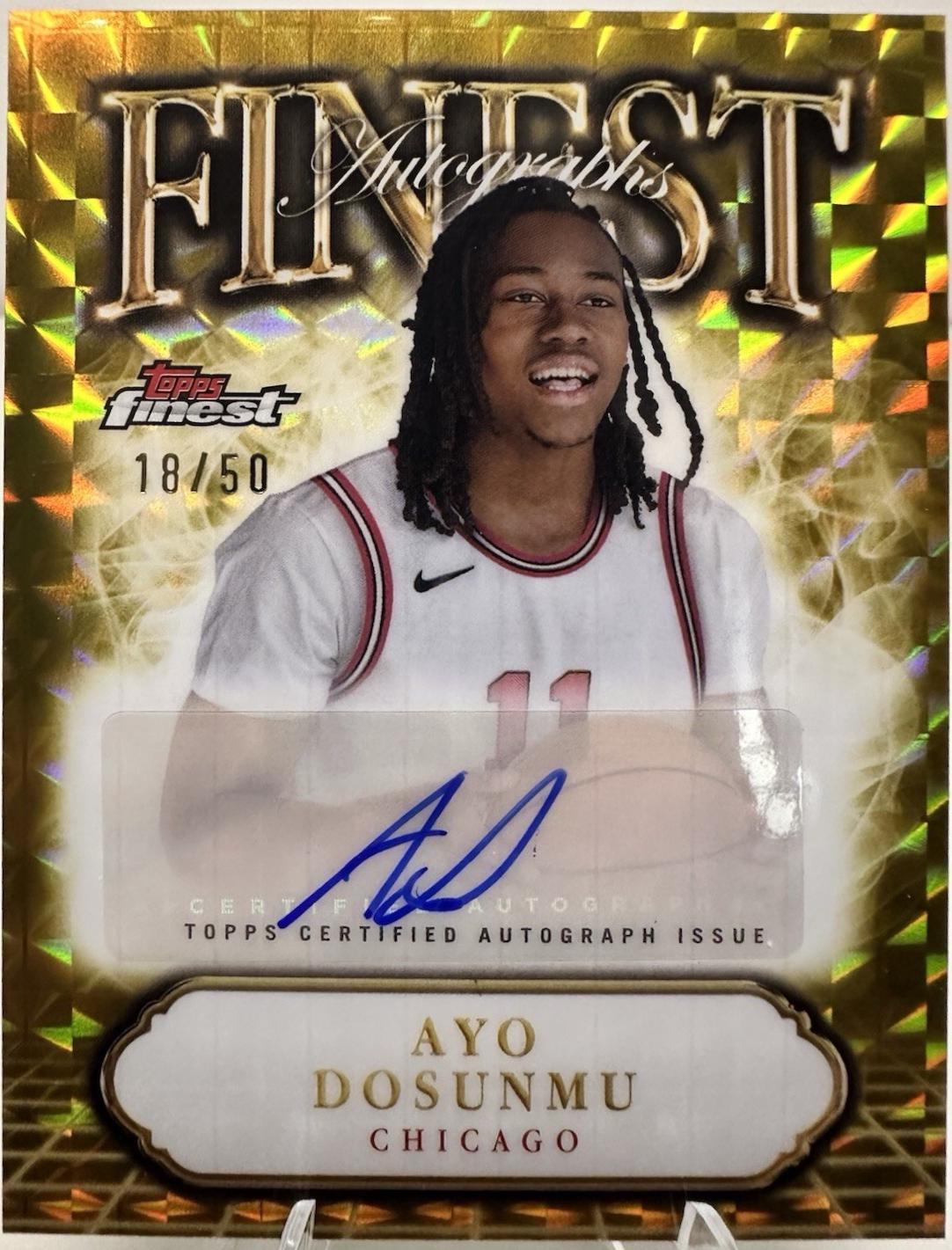 Ayo Dosunmu [Gold Refractor] #FA-AD