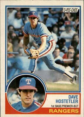 Dave Hostetler #339 Baseball Cards 1983 O Pee Chee