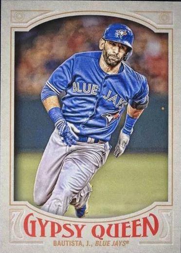 Jose Bautista #12 Baseball Cards 2016 Topps Gypsy Queen