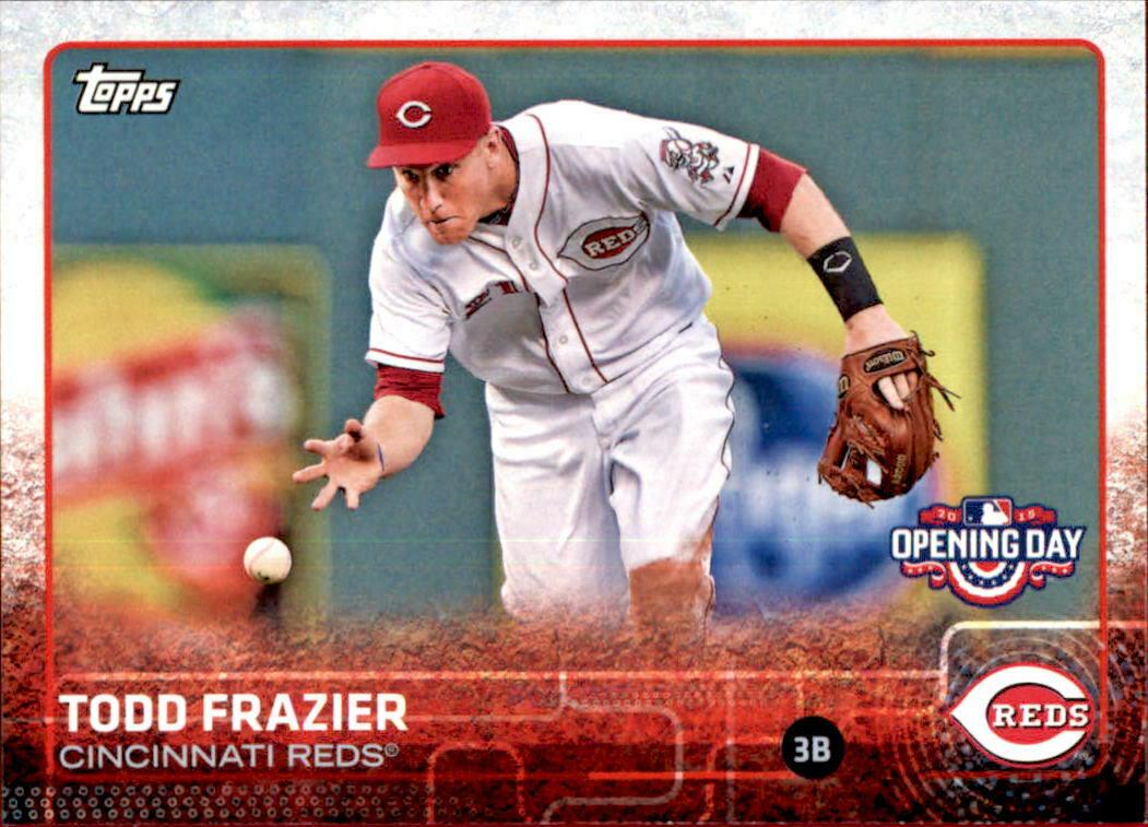 Todd Frazier #3 Baseball Cards 2015 Topps Opening Day