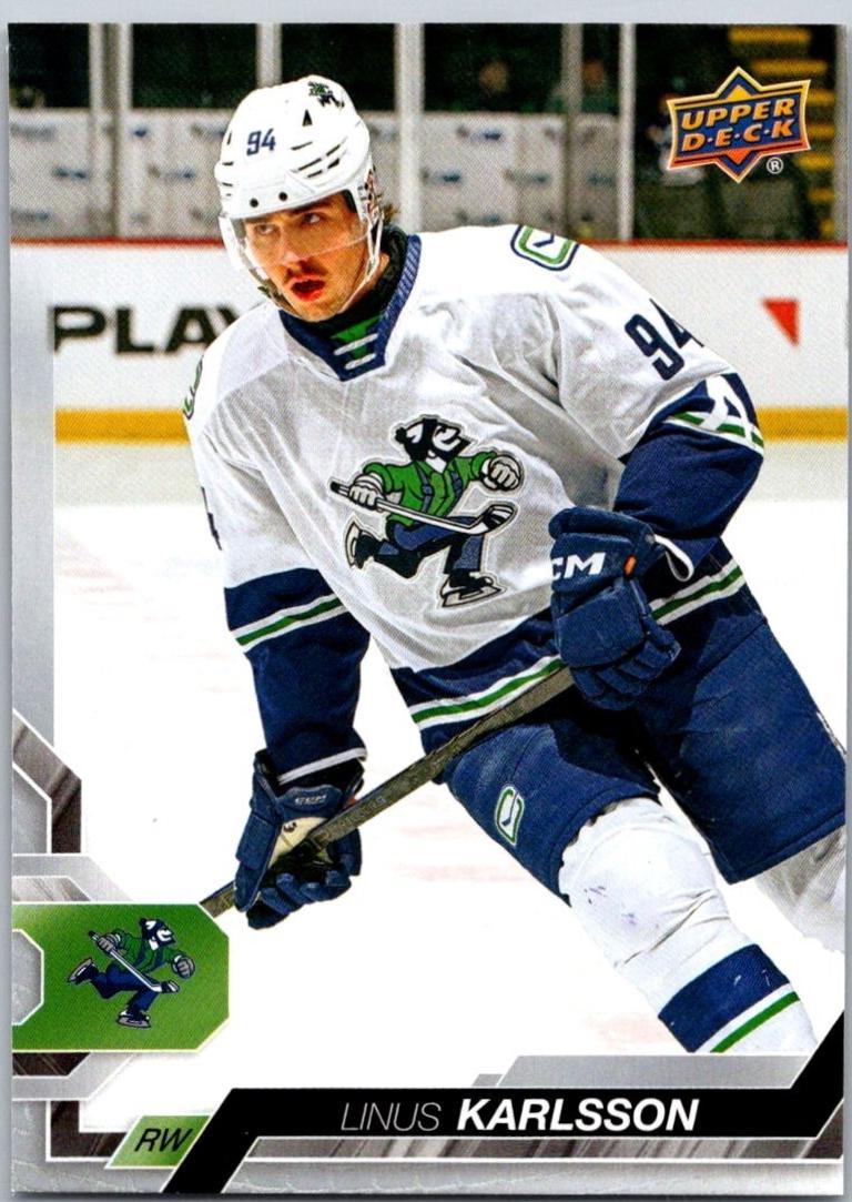 Linus Karlsson #68 2024 Upper Deck Ahl Hockey