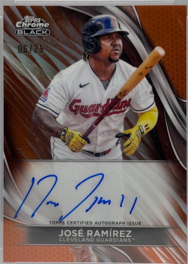 Jose Ramirez [Orange Refractor] #CBA-JRA
