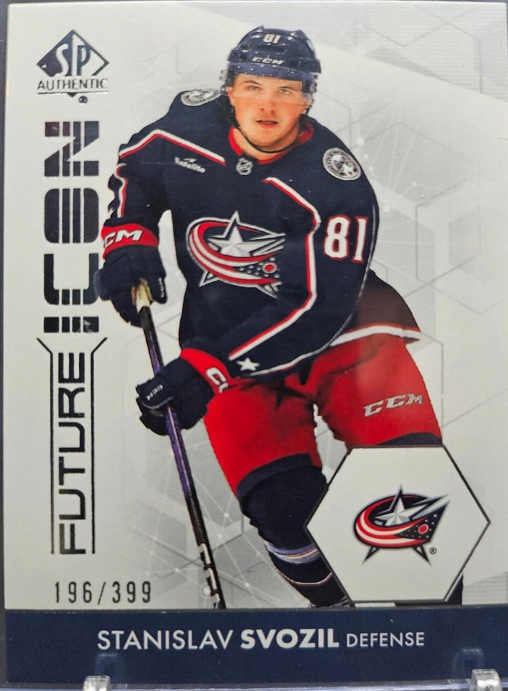 Stanislav Svozil #FI-11 Hockey Cards 2023 SP Authentic Future Icon