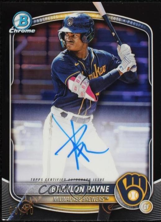 Braylon Payne [Black Refractor] #CPA-BP