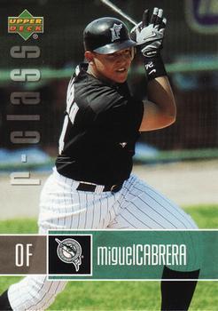Miguel Cabrera #9 Baseball Cards 2004 Upper Deck R Class