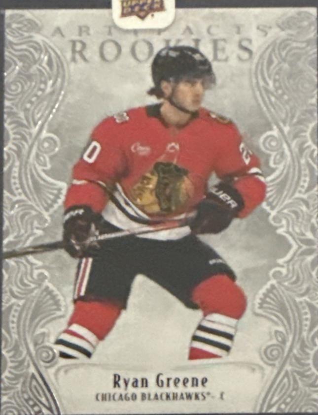 Ryan Greene #249 2025 Upper Deck Artifacts Rookie Redemption Hockey