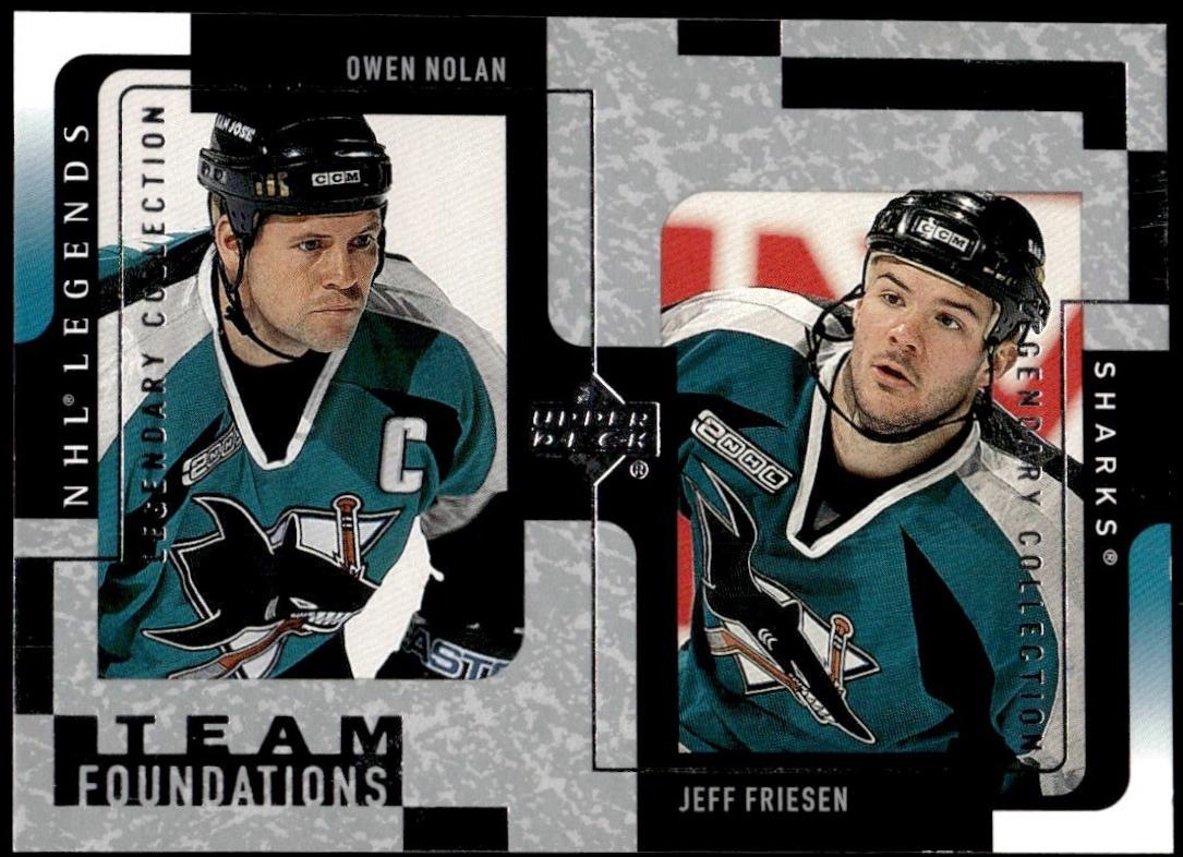 Owen Nolan / Jeff Friesen #113 2000 Upper Deck Legends Hockey