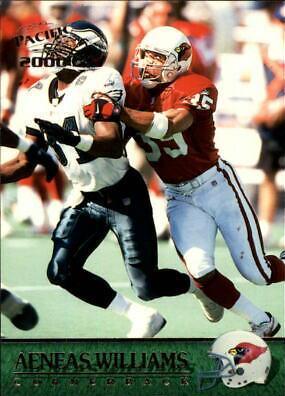 Aeneas Williams #11 Football Cards 2000 Pacific
