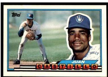 Juan Castillo #9 Baseball Cards 1989 Topps Big