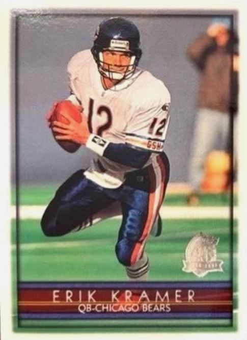 Erik Kramer #33 1996 Topps 40th Anniversary Football