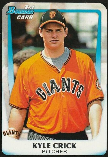Kyle Crick #BDPP24 Baseball Cards 2011 Bowman Draft Prospects