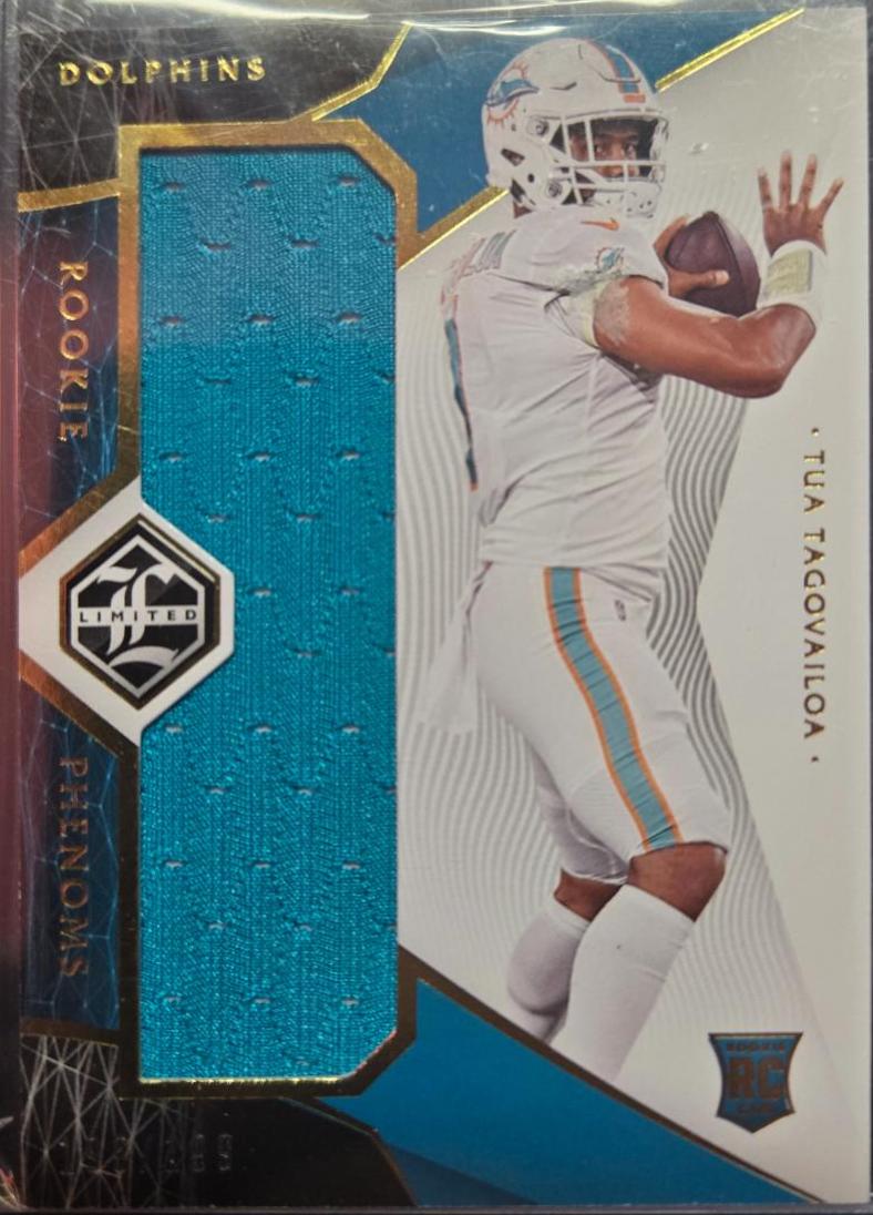 Tua Tagovailoa #RP-TT Football Cards 2020 Panini Limited Rookie Phenoms