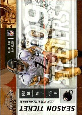 Ben Roethlisberger #76 Football Cards 2009 Playoff Contenders