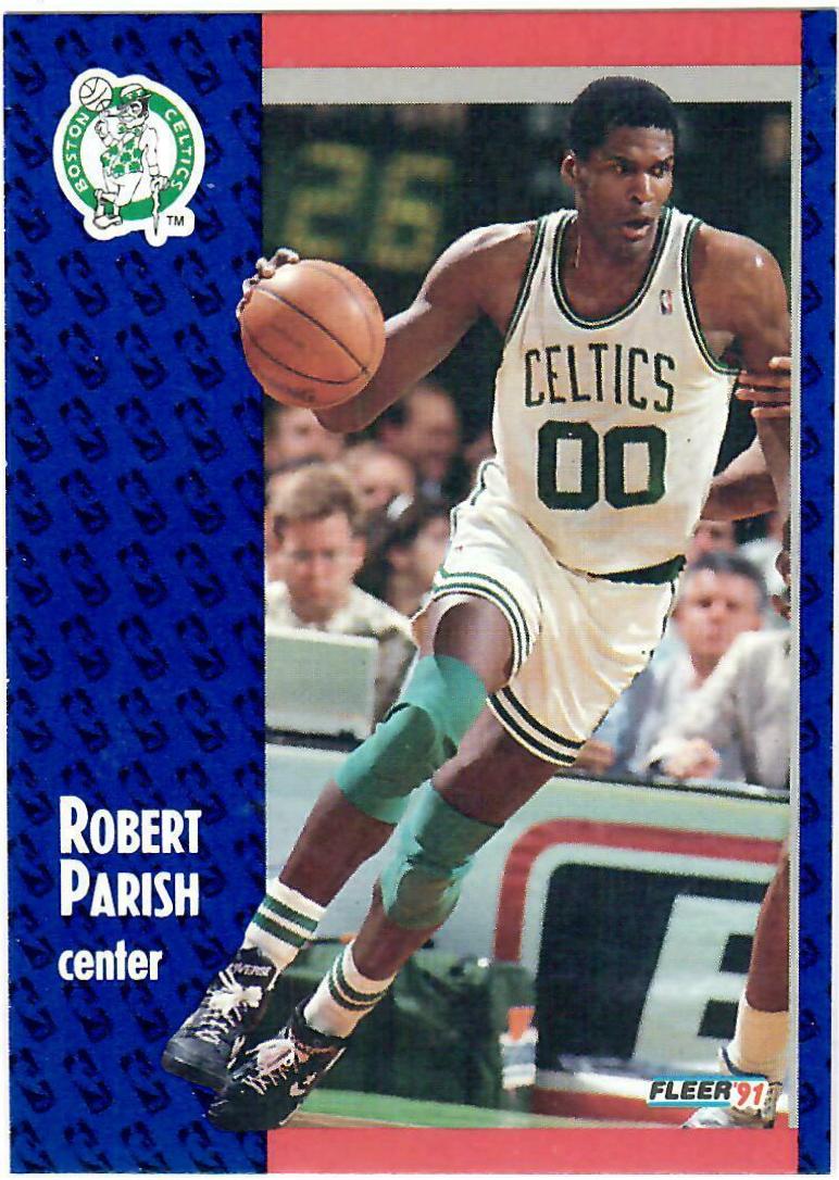 Robert Parish #14 Basketball Cards 1991 Fleer