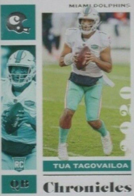 Tua Tagovailoa #60 Football Cards 2020 Panini Chronicles