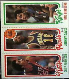 Cliff Robinson / Johnny Davis / Otis Birdsong #114 / 125 / 161