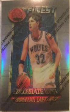 Christian Laettner Refractor #207 Basketball Cards 1994 Finest