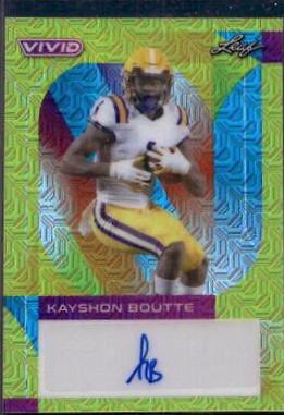 Kayshon Boutte [Mojo Yellow] #BA-KB1