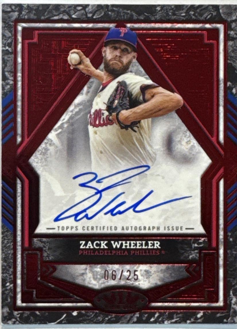Zack Wheeler [Red] #BA-ZW