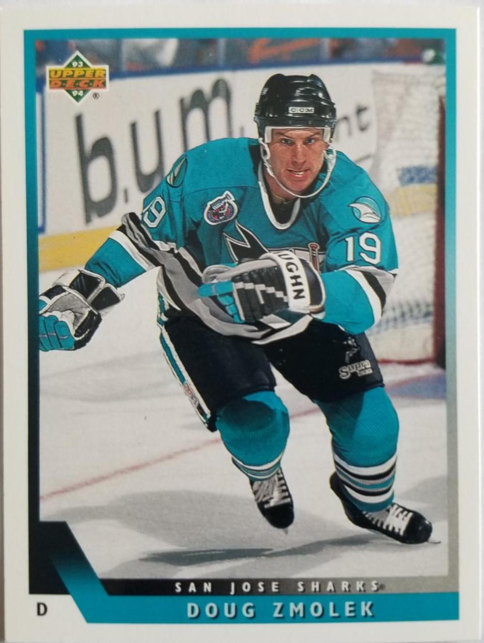 Doug Zmolek 193 #193 Hockey Cards 1993 Upper Deck