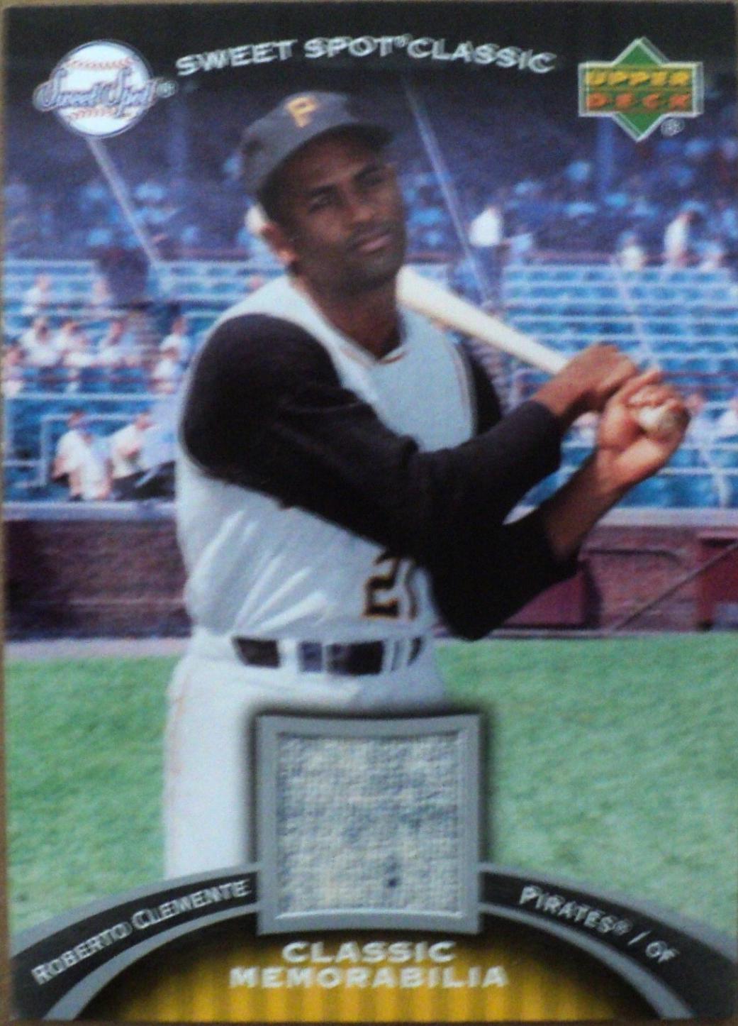 Roberto Clemente #CM-CL Baseball Cards 2007 Upper Deck Sweet Spot Classic Classic Memorabilia