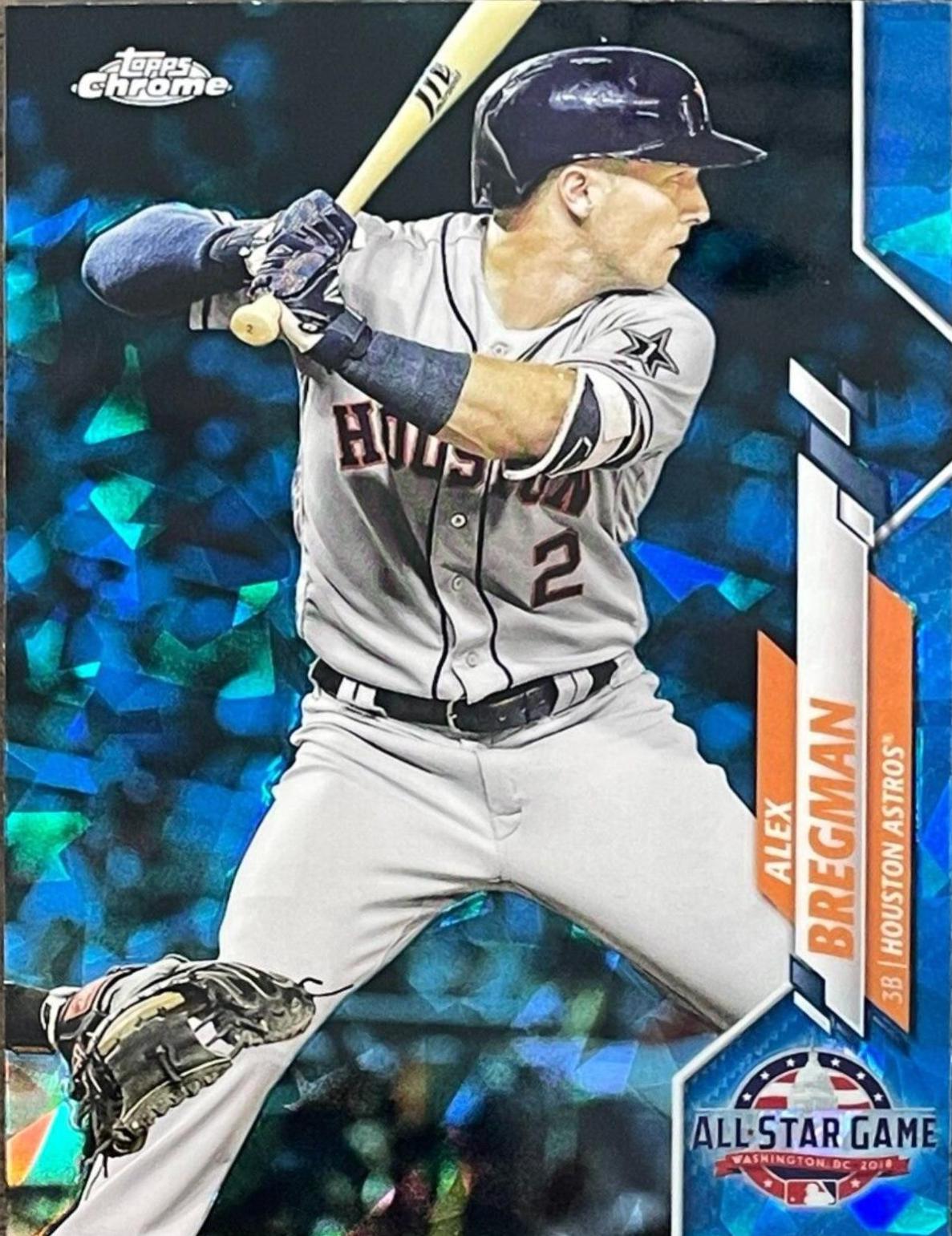 Alex Bregman #U-64 2020 Topps Chrome Update Sapphire Baseball