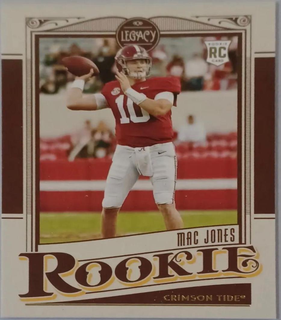 Mac Jones #145 Football Cards 2021 Panini Legacy