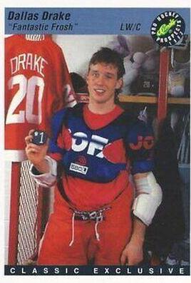 Dallas Drake #15 Hockey Cards 1993 Classic Pro Prospects