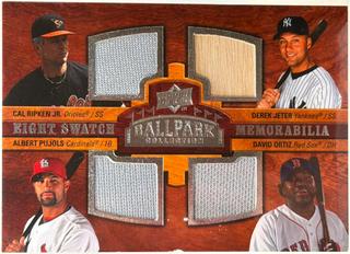 Cal Ripken Jr / Derek Jeter / Albert Pujols / David Ortiz / Ken Griffey Jr / Manny Ramirez / Mark Teixeira / Vladimir Guerrero
