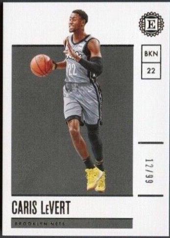 Caris LeVert #6 Basketball Cards 2019 Panini Encased