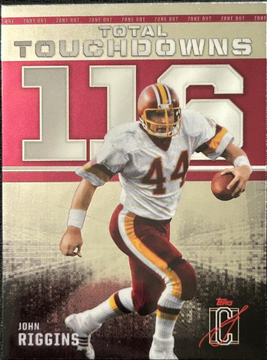John Riggins #ZO-10 Football Cards 2024 Topps Signature Class Zone Out