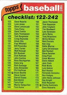 Checklist 122-242