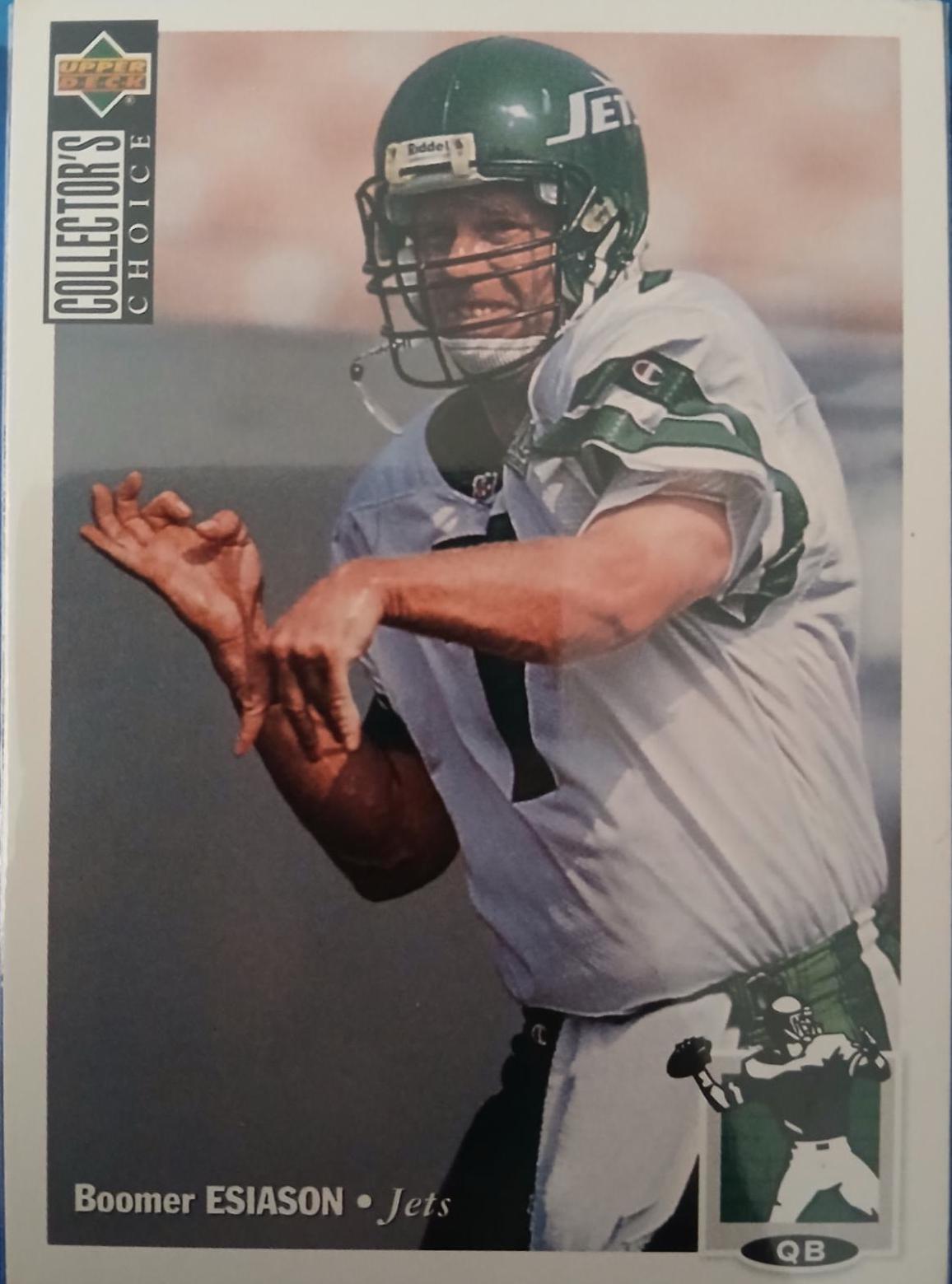 Boomer Esiason #20 Football Cards 1994 Collector's Choice Spanish
