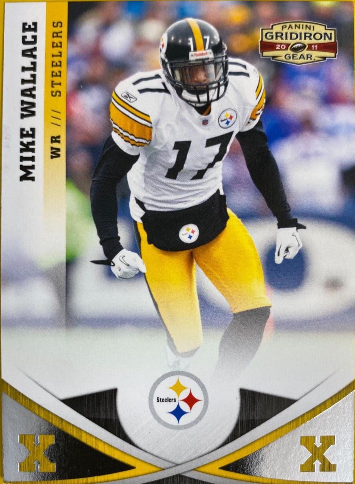 Mike Wallace #22 Football Cards 2011 Panini Gridiron Gear