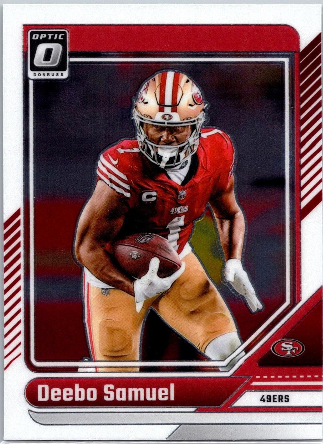 Deebo Samuel #172 Football Cards 2024 Panini Donruss Optic