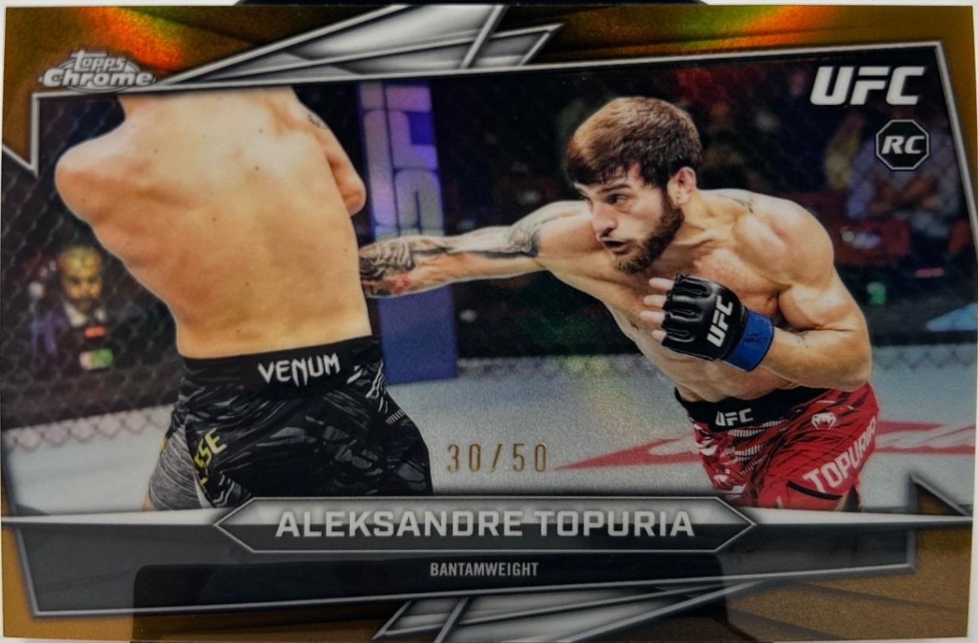 Aleksandre Topuria [Gold Refractor] #187