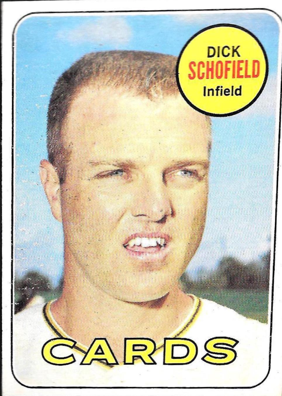 Dick Schofield #18 Baseball Cards 1969 O Pee Chee