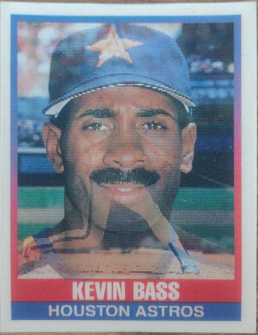 Kevin Bass #11 Baseball Cards 1989 Sportflics